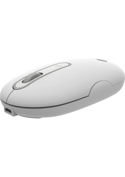 Lenovo WS207 Şarj Edilebilir Kablosuz Mouse Beyaz