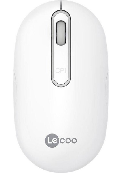 Lenovo WS207 Şarj Edilebilir Kablosuz Mouse Beyaz