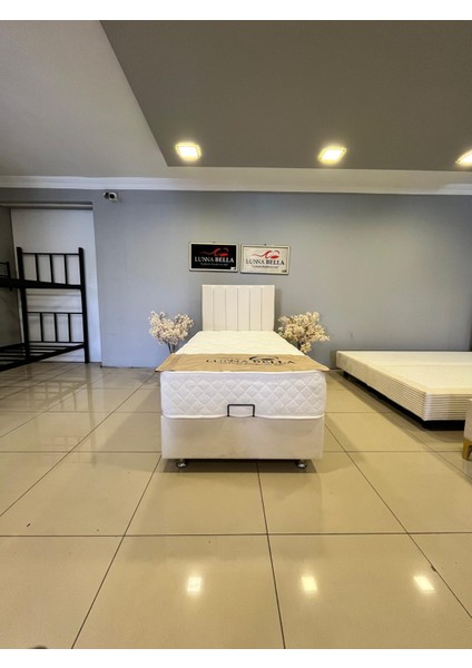 Aycha Set (Baza-Başlık-Yatak Dahil) Tek Kişilik