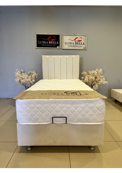 Aycha Set (Baza-Başlık-Yatak Dahil) Tek Kişilik