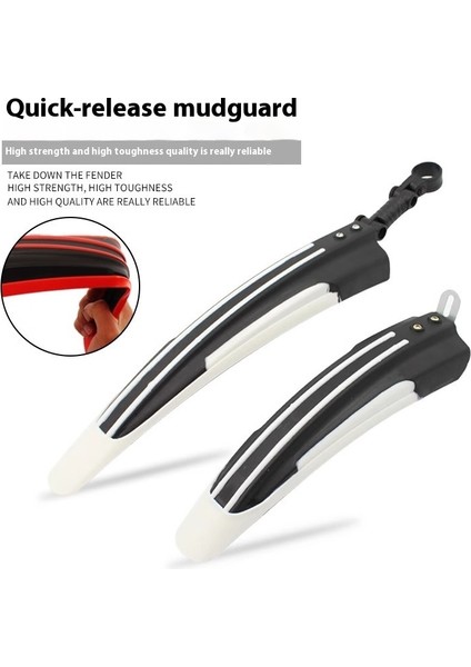 Bisiklet Çamurluk Yağmur Dişli Yol Dağ Bisikleti Arka Çamurluk Yağmur Kalkanı 20-26 Inç Evrensel Aksesuarlar (Yurt Dışından)