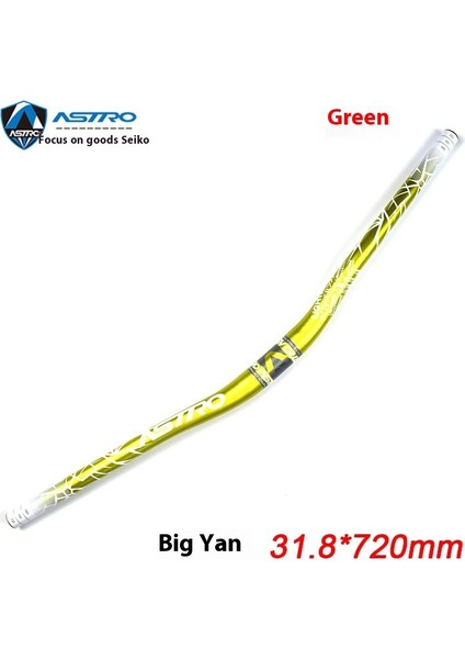 Bisiklet Gidonu Dağ Bisikleti Gidonu Alüminyum Kırlangıç Gidon 720/780MM Gidon Çapraz Sürme Aksesuarları (Yurt Dışından)