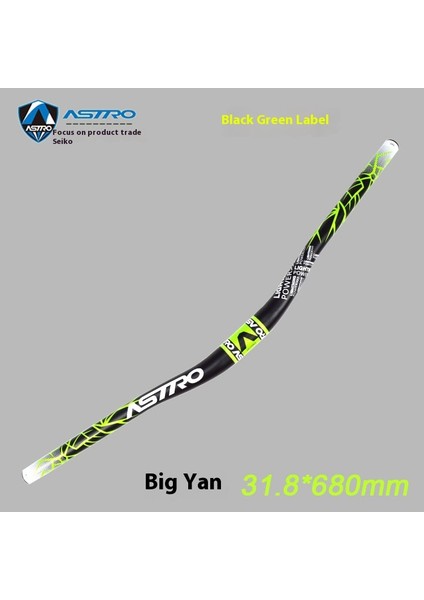 Bisiklet Gidonu Dağ Bisikleti Gidonu Alüminyum Kırlangıç Gidon 720/780MM Gidon Çapraz Sürme Aksesuarları (Yurt Dışından)
