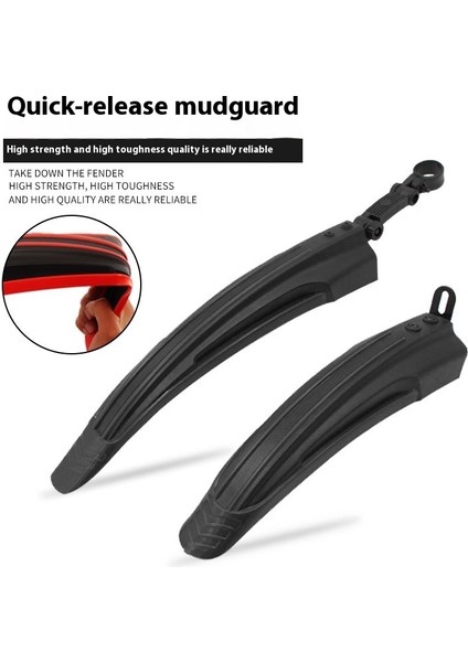 Bisiklet Çamurluk Yağmur Dişli Yol Dağ Bisikleti Arka Çamurluk Yağmur Kalkanı 20-26 Inç Evrensel Aksesuarlar (Yurt Dışından)
