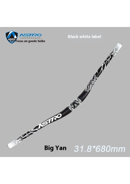 Bisiklet Gidonu Dağ Bisikleti Gidonu Alüminyum Kırlangıç Gidon 720/780MM Gidon Çapraz Sürme Aksesuarları (Yurt Dışından)