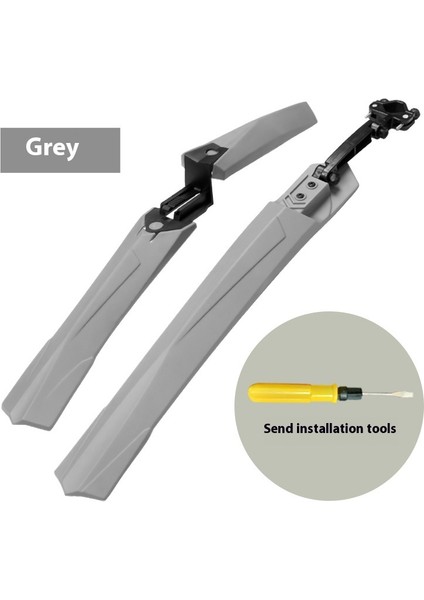 Bisiklet Çamurluk Yağmur Dişli Yol Dağ Bisikleti Arka Çamurluk Yağmur Kalkanı 20-26 Inç Evrensel Aksesuarlar (Yurt Dışından)