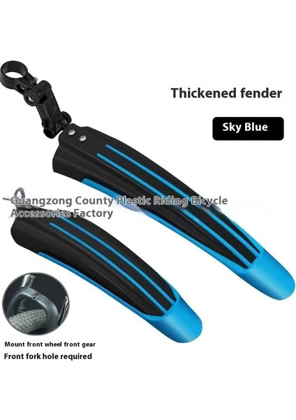 Bisiklet Çamurluk Yağmur Dişli Yol Dağ Bisikleti Arka Çamurluk Yağmur Kalkanı 20-26 Inç Evrensel Aksesuarlar (Yurt Dışından)