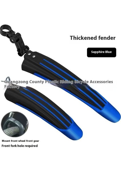 Bisiklet Çamurluk Yağmur Dişli Yol Dağ Bisikleti Arka Çamurluk Yağmur Kalkanı 20-26 Inç Evrensel Aksesuarlar (Yurt Dışından)