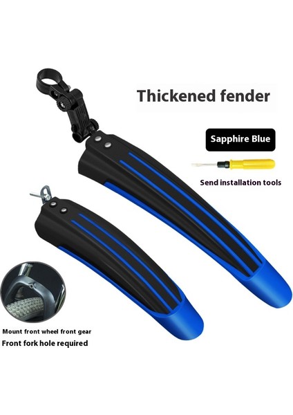 Bisiklet Çamurluk Yağmur Dişli Yol Dağ Bisikleti Arka Çamurluk Yağmur Kalkanı 20-26 Inç Evrensel Aksesuarlar (Yurt Dışından)