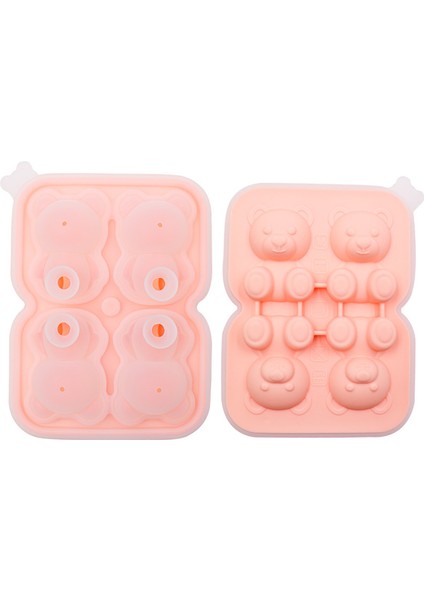 Dondurma Kalıbı Ev Diy Popsicle Dondurma Yapmak Sevimli Silikon Kalıptan Çıkarmak Kolay (Yurt Dışından)