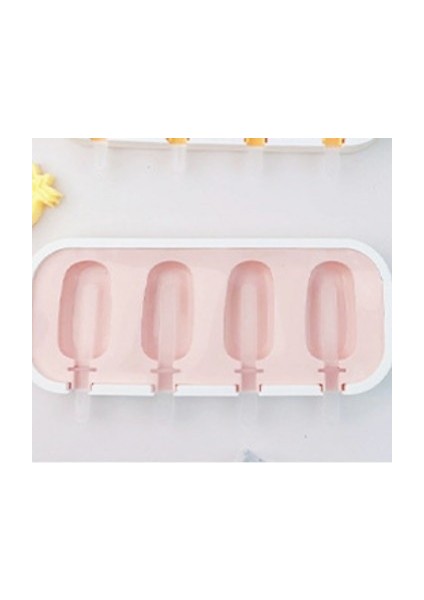 Dondurma Kalıbı Gıda Sınıfı Silikon Ev Yapımı Popsicle Modeli Yapın (Yurt Dışından)