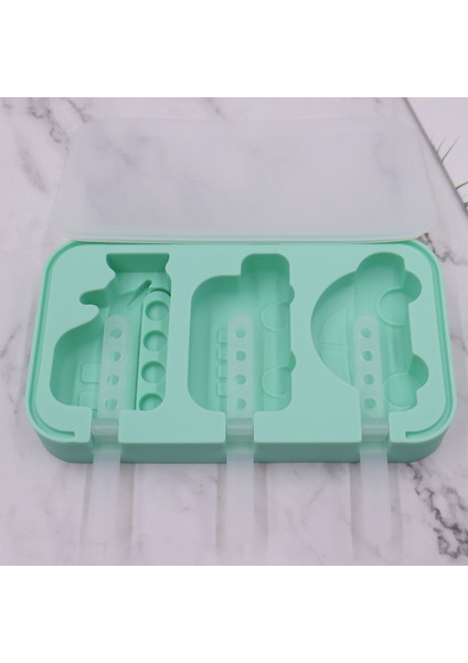 Dondurma Kalıbı Gıda Sınıfı Silikon Ev Yapımı Buz Lolly Öğütücü (Yurt Dışından)