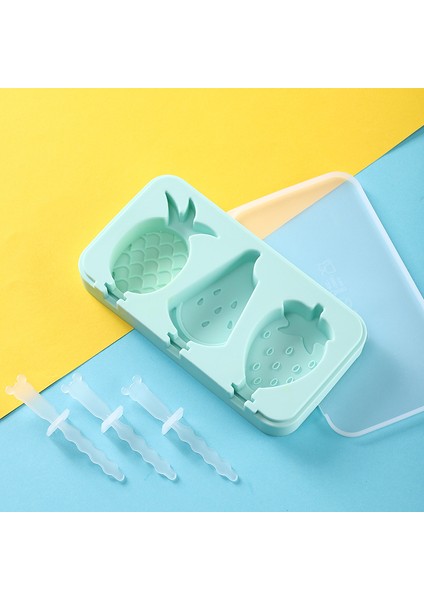 Dondurma Kalıbı Ev Gıda Sınıfı Yumuşak Silikon Ev Yapımı Popsicle Çubuk Modeli (Yurt Dışından)