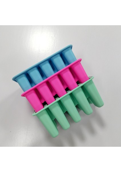 Dondurma Kalıbı Ev Diy Popsicle Dondurma Yapmak Sevimli Silikon Kalıptan Çıkarmak Kolay (Yurt Dışından)