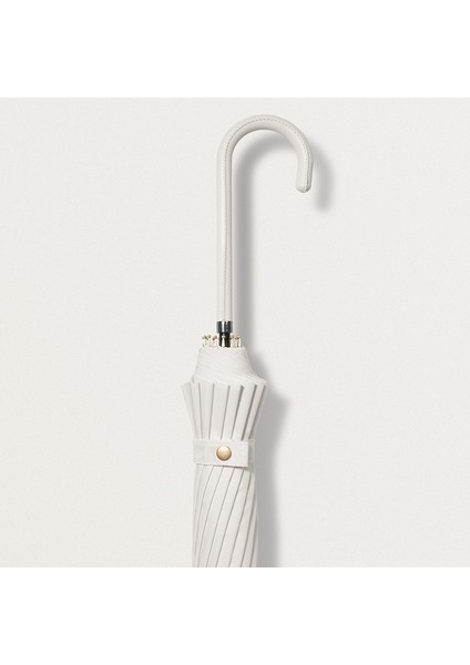 Japon Uzun Saplı Otomatik Şemsiye Sağlam Erkekler ve Kadınlar Büyük Güneşlik Yağmur ve Parlaklık Çift Kullanımlı (Yurt Dışından)