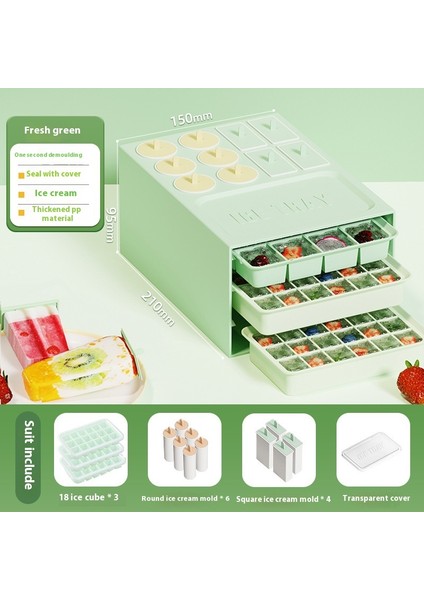 Gıda Sınıfı Buz Küpü Kalıbı Ev Yapımı Yaratıcı Buz Küpü Dondurma Buz Küpleri (Yurt Dışından)