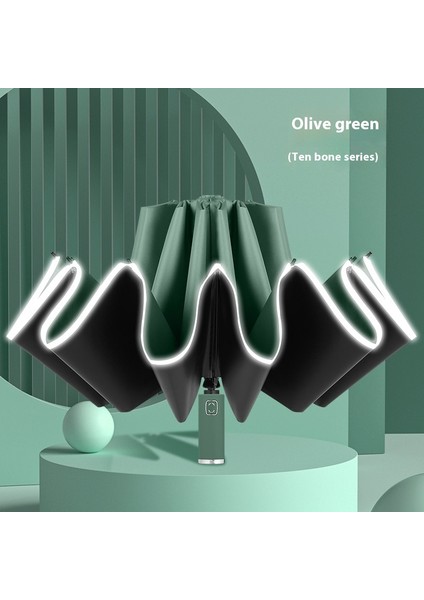 Şemsiye Erkek Büyük Boy Kadın Yağmur ve Güneşli Çift Kullanımlı Katlanır Güneş Şemsiyesi Güneş Kremi Uv Gölge Şemsiyesi (Yurt Dışından)