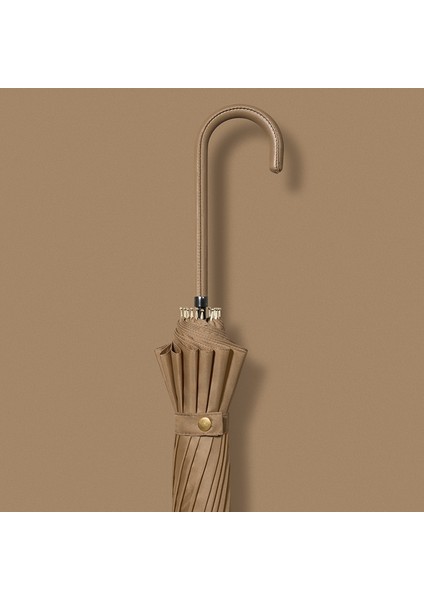 Japon Uzun Saplı Otomatik Şemsiye Sağlam Erkekler ve Kadınlar Büyük Güneşlik Yağmur ve Parlaklık Çift Kullanımlı (Yurt Dışından)