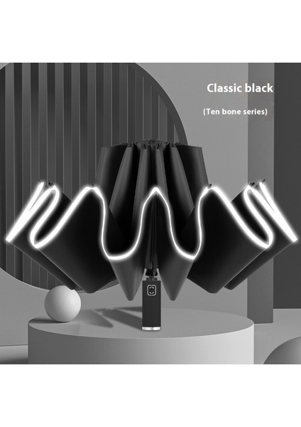 Şemsiye Erkek Büyük Boy Kadın Yağmur ve Güneşli Çift Kullanımlı Katlanır Güneş Şemsiyesi Güneş Kremi Uv Gölge Şemsiyesi (Yurt Dışından)