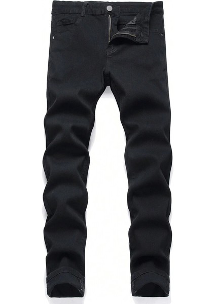 Erkek Regular Fit Denim Kot Pantolon