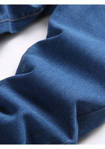 Erkek Regular Fit Denim Kot Pantolon