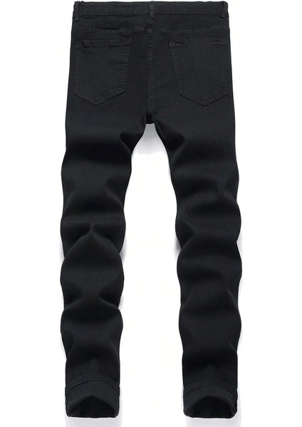 Erkek Regular Fit Denim Kot Pantolon