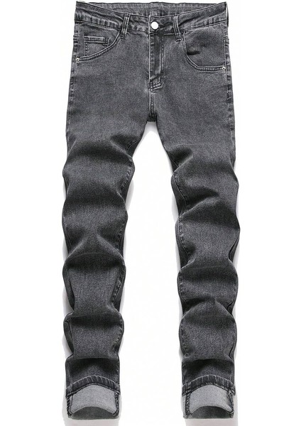 Erkek Regular Fit Denim Kot Pantolon