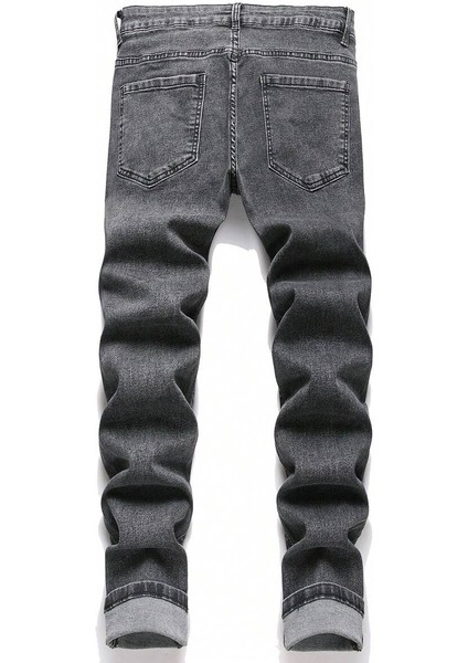 Erkek Regular Fit Denim Kot Pantolon