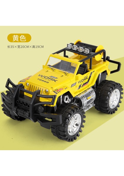 Çocuk Off-Road Oyuncak Araba Atalet Büyük Plaj Arabası Kamyonet Araba Modeli (Yurt Dışından)