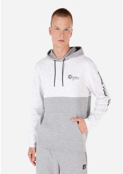 Regular Fit Erkek Gri Sweatshirt