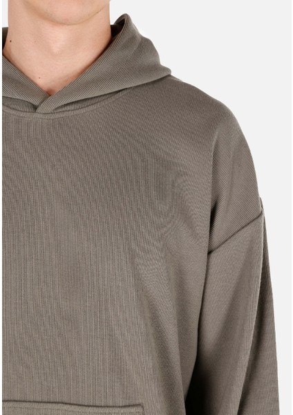 Comfort Fit Erkek Yeşil Sweatshirt indirimleri