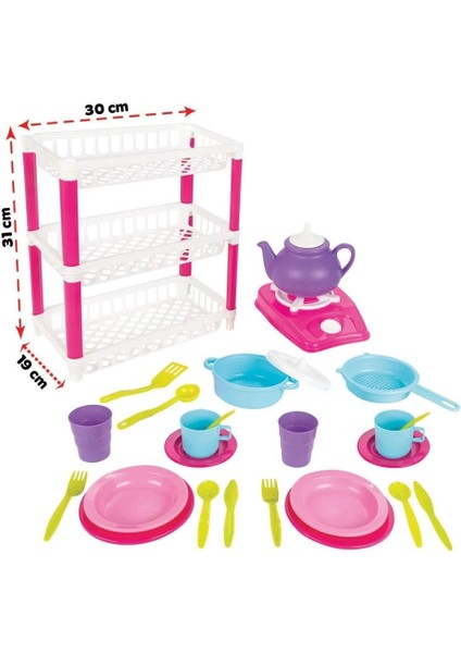 Nessiworld 03 337 Pilsan 3 Katlı Hamarat mutfak Seti