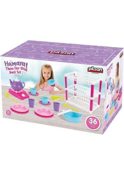 Nessiworld 03 337 Pilsan 3 Katlı Hamarat mutfak Seti