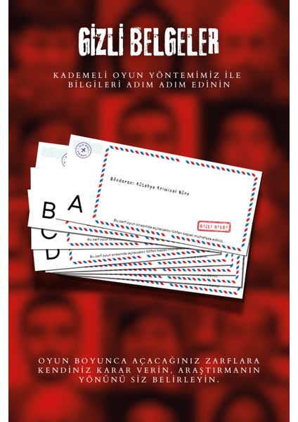 Kayıp Çift Dosyası - Dedektif Oyunu, Kutu Oyunu, Gizem, Katil Kim, Dedektiflik Oyunu, Cinayet Çözme indirimleri