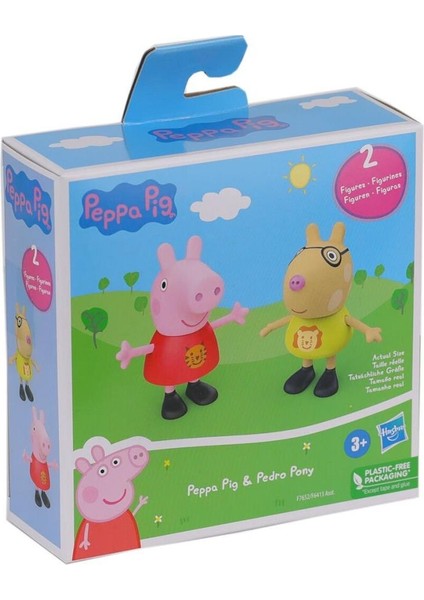 Nessiworld F6413 Peppa Pig Peppanın En Iyi Arkadaşları Oyun Seti +3 Yaş
