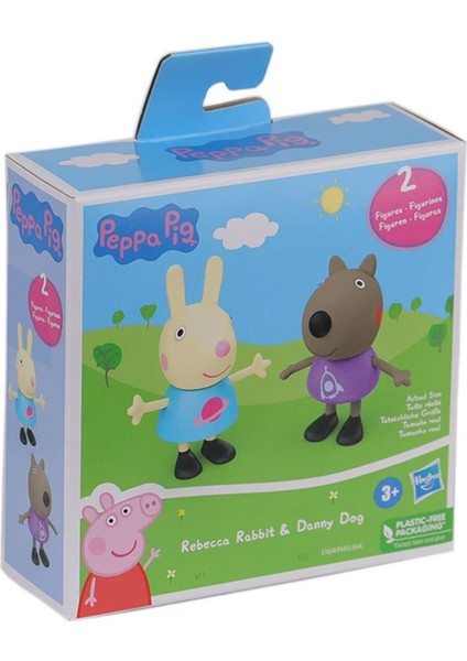 Nessiworld F6413 Peppa Pig Peppanın En Iyi Arkadaşları Oyun Seti +3 Yaş