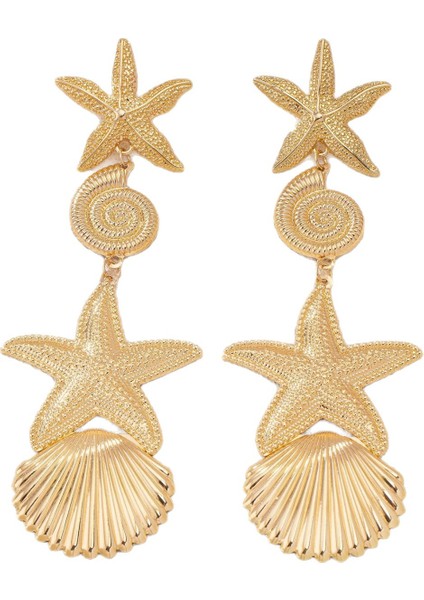 Kadın Partileri Için Soyut Düzensiz Küpeler (Yurt Dışından)