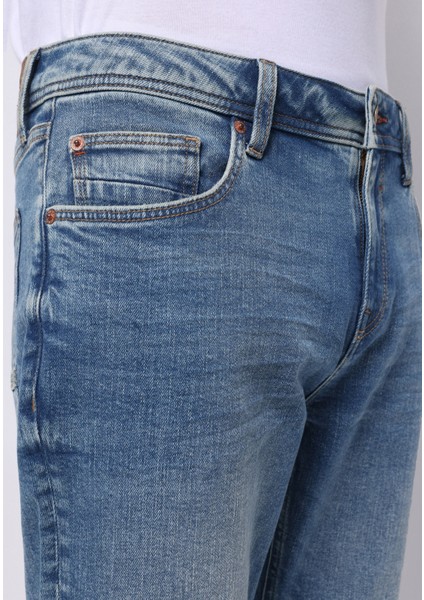 Straight Fit Düşük Bel Düz Erkek Denim Jean Şort indirimleri