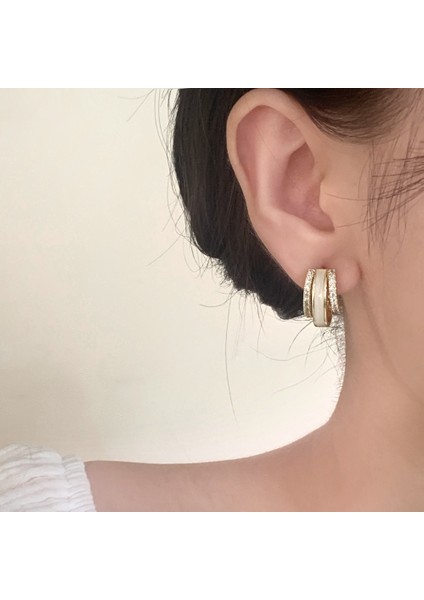 Saplama Küpeler Vintage Sade Küpeler (Yurt Dışından) modelleri