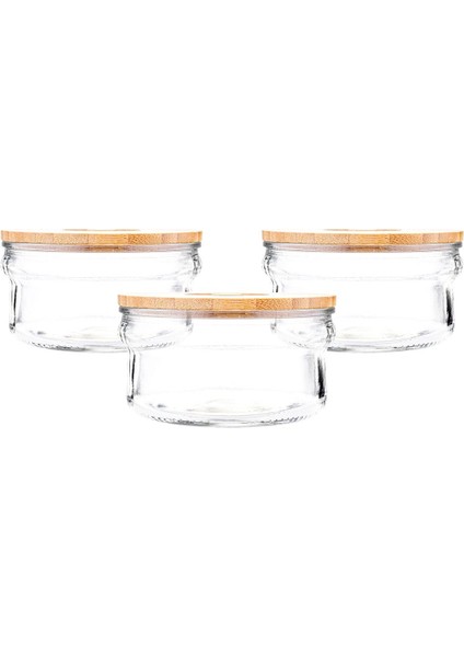 6 Parça Kahvaltılık Cam Takım, 415ml, Kahverengi, Şık ve Kullanışlı Set