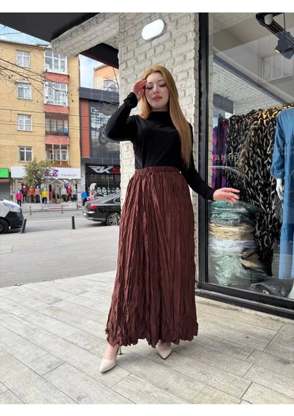 Kraş Etek Kahve modelleri