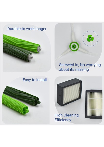 Irobot Roomba Ie Serisi I1 I1+ I2 I2+ I3 I3+ I4 I4+ I5 I5+ I6 I6+ I7 I7+ I8 I8+ E5 E6 Vakum Için Yedek Parçalar (Yurt Dışından) fırsatları