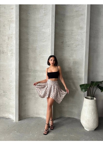 Puantiyeli Etek modelleri