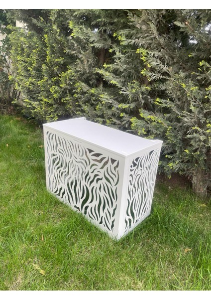 Klima Motoru Gizleme Kafesi 110X56X85 cm (H) Ral 9016 Beyaz Dekor Medıum Model