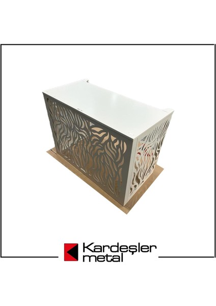Klima Motoru Gizleme Kafesi 110X56X85 cm (H) Ral 9016 Beyaz Dekor Medıum Model fiyatları