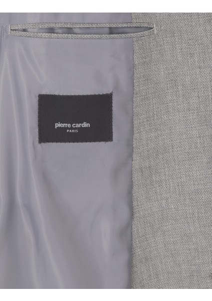 Erkek Gri Ex. Slim Fit Ceket 50302432-VR024