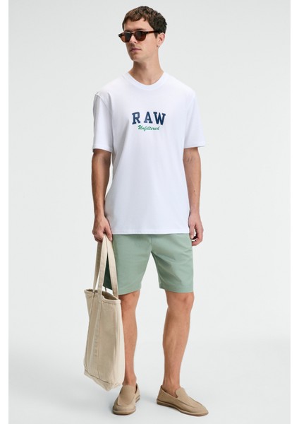 Tasty Erkek %100 Pamuk Oversize Fit Baskılı Kısa Kollu Yuvarlak Yakalı Beyaz T-Shirt modelleri