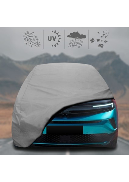 Opel Mokka B (2024 - ) Oto Branda Su Geçirmez Miflonlu Araba Brandası Klipsli Araba Çadırı