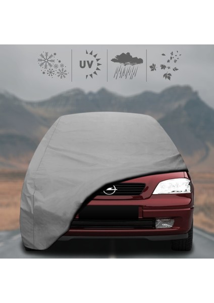 Opel Astra G Classic (1998 - 2004) Oto Branda Su Geçirmez Miflonlu Araba Brandası Klipsli Araba Çadırı