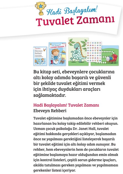 Hadi Başlayalım: Tuvalet Zamanı - Erkek - Dr. Janet Hall